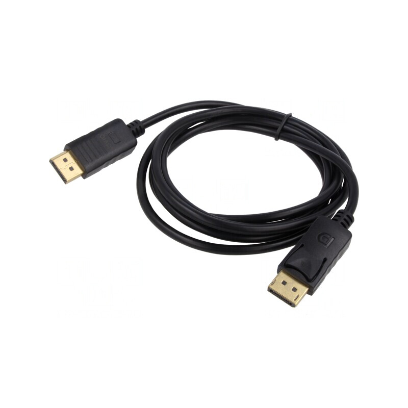 Cablu DisplayPort 1.8m Negru | Electronic-mag.ro | Componente Electronice