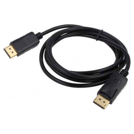 Cablu DisplayPort 1.8m Negru | Electronic-mag.ro | Componente Electronice