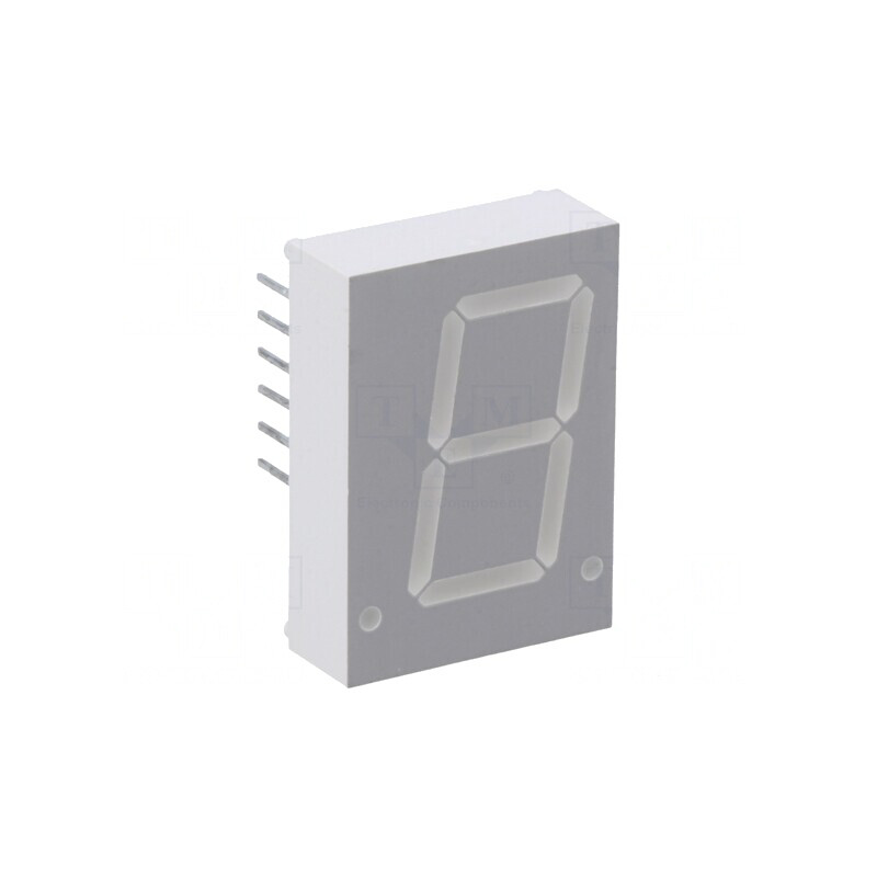 Afişaj LED 7 Segmente Roșu 20mm | Electronic-mag.ro | Componente Electronice
