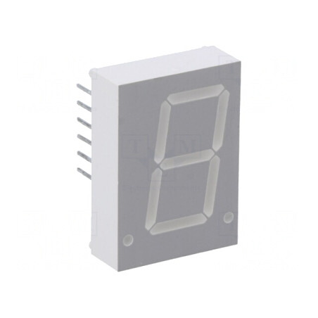 Afişaj LED 7 Segmente Roșu 20mm | Electronic-mag.ro | Componente Electronice