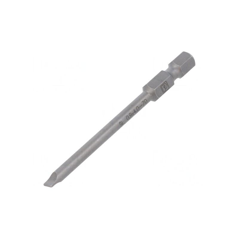 Capăt de șurubelniță plată 4x0,8mm 70mm | Electronic-mag.ro | Componente Electronice
