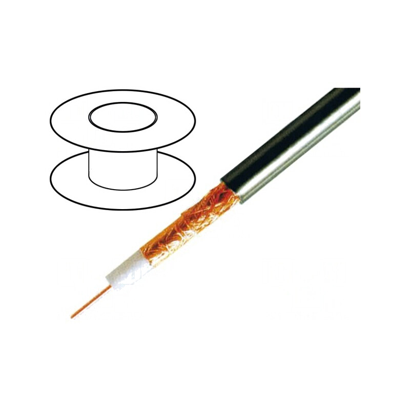 Cablu Coaxial H1000 Cu Negru 100m 10.3mm | Electronic-mag.ro | Componente Electronice Cablu Coaxial H1000 Cu Negru 100m 10.3mm | Electronic-mag.ro | Componente Electronice