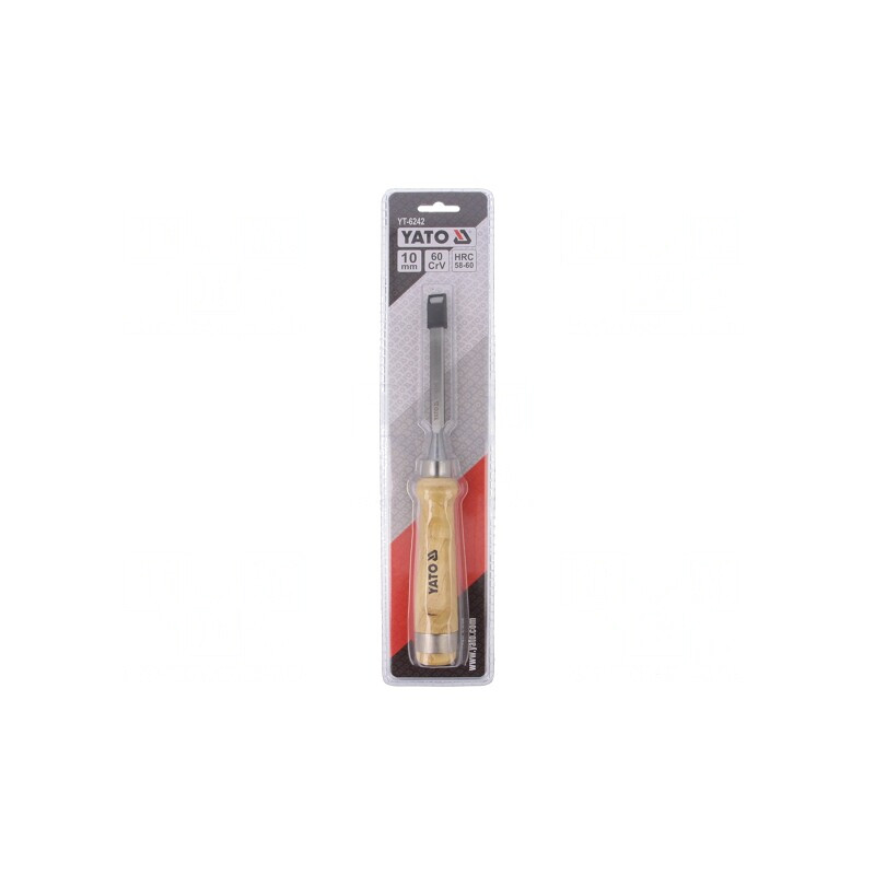 Daltă lemn 10mm oțel crom-vanadium mâner lemn | Electronic-mag.ro | Componente Electronice