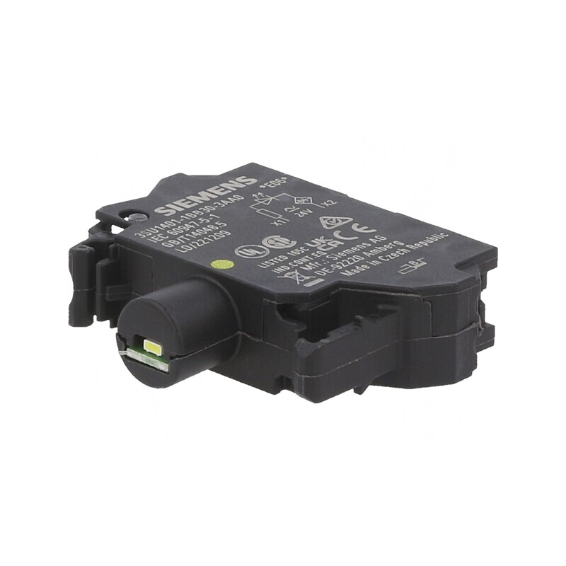 Element de iluminare LED frontală 22mm 3SU1.5 | Electronic-mag.ro | Componente Electronice Element de iluminare LED frontală 22mm 3SU1.5 | Electronic-mag.ro | Componente Electronice