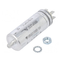 Condensator de Funcționare 8uF 470V 30x78mm pentru Motoare | Electronic-mag.ro | Componente Electronice