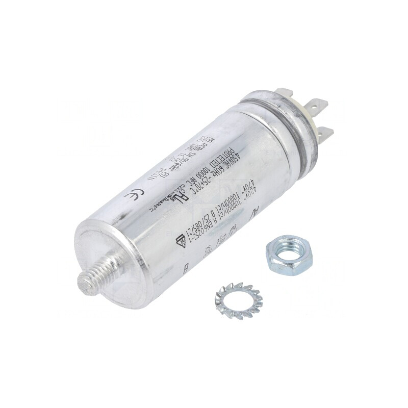Condensator de Funcționare 8uF 470V 30x78mm pentru Motoare | Electronic-mag.ro | Componente Electronice