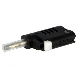 Mufă Banană 4mm 36A Neagră pentru Cablu | Electronic-mag.ro | Componente Electronice