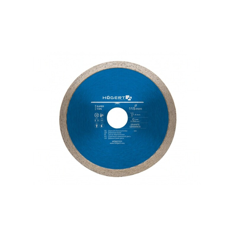 Disc Tăiere Diamantat 115mm | Electronic-mag.ro | Componente Electronice