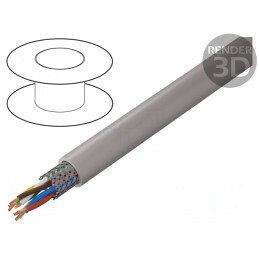 Cablu UNITRONIC® PUR CP gri-bej anti-flacără