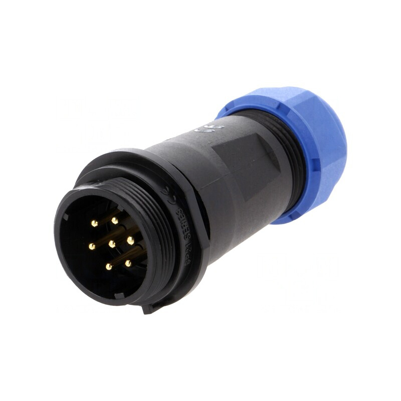 Mufă SP21 tată 7 PIN IP68 15A 500V | Electronic-mag.ro | Componente Electronice Mufă SP21 tată 7 PIN IP68 15A 500V | Electronic-mag.ro | Componente Electronice