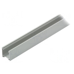 Profil Aluminiu Anodizat 1m pentru Module LED LINEA20 Natural | Electronic-mag.ro | Componente Electronice