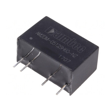Convertor DC/DC 2W 5V la 12V 167mA SIP7 | Electronic-mag.ro | Componente Electronice