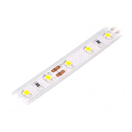 Bandă LED alb cald 12V 60 LED/m IP65 12W/m | Electronic-mag.ro | Componente Electronice