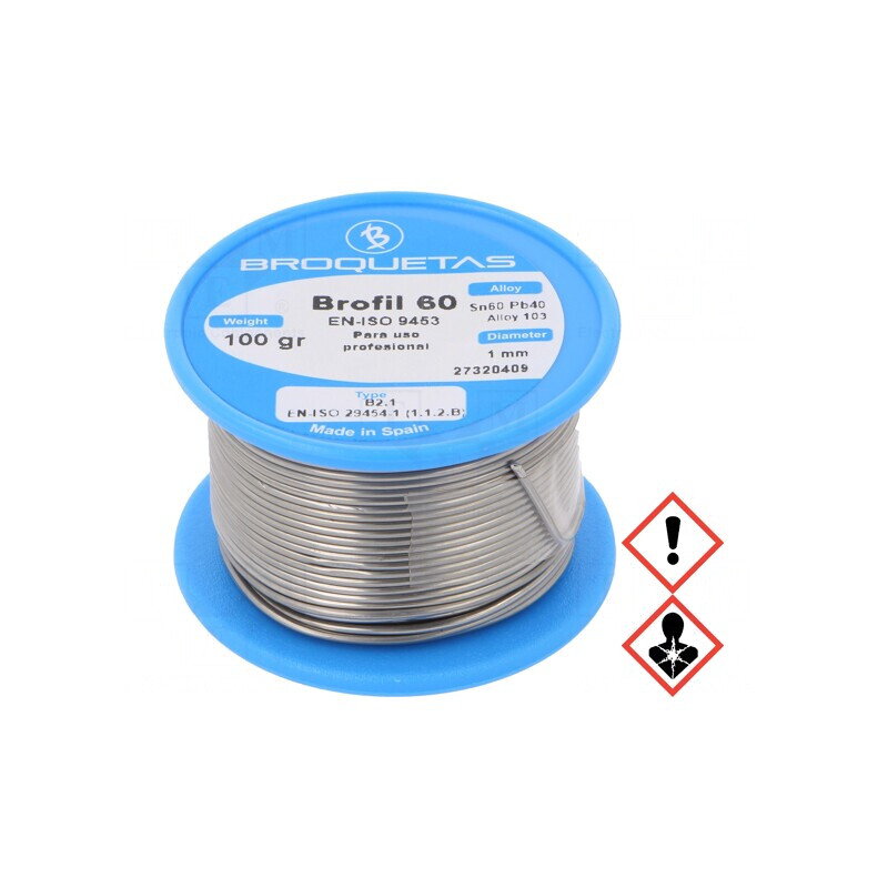 Sârmă de lipit 1mm 0,1kg cu plumb | Electronic-mag.ro | Componente Electronice Sârmă de lipit 1mm 0,1kg cu plumb | Electronic-mag.ro | Componente Electronice