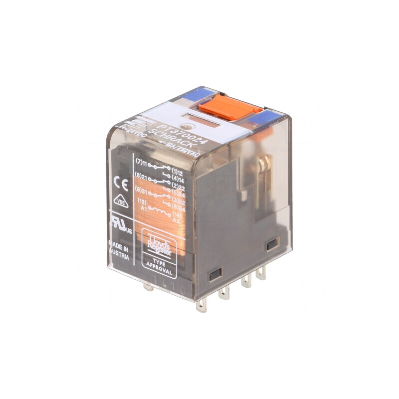 Releu Electromagnetic 24VDC Industrial PT | Electronic-mag.ro | Componente Electronice Releu Electromagnetic 24VDC Industrial PT | Electronic-mag.ro | Componente Electronice
