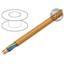 Cablu ÖLFLEX® 500 P 5G1.5mm2 Neecranat 300V/500V Cu Lităț