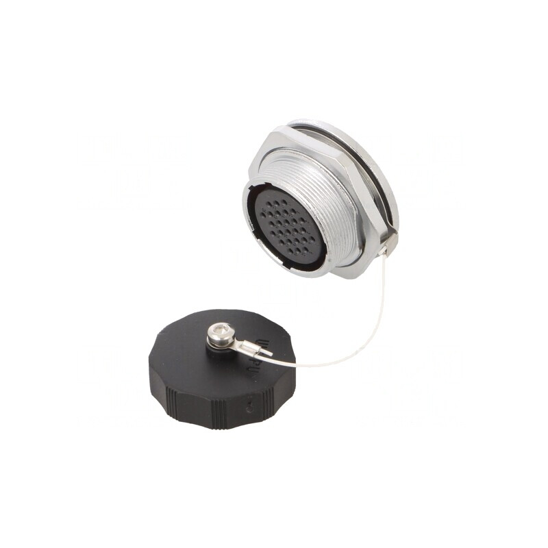 Soclu WF28 Mamă 26 PIN IP67 5A 400V Aurit | Electronic-mag.ro | Componente Electronice