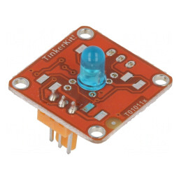 Modul Extensie 3pin LED Albastră 5mm Prototip | Electronic-mag.ro | Componente Electronice