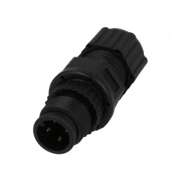 Mufă M12 4-PIN DeviceNet/CANopen pe cablu IP67 | Electronic-mag.ro | Componente Electronice