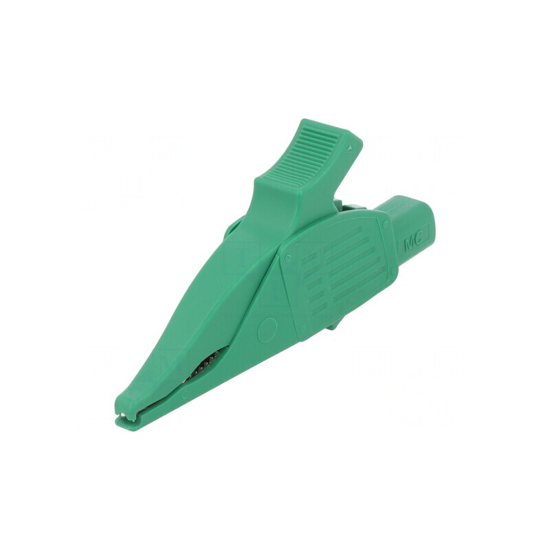Bornă crocodil verde 32A 1kVDC max. 30mm | Electronic-mag.ro | Componente Electronice Bornă crocodil verde 32A 1kVDC max. 30mm | Electronic-mag.ro | Componente Electronice