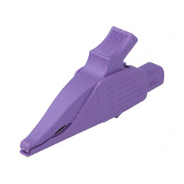 Bornă Crocodil Violet 32A 1kVDC 30mm | Electronic-mag.ro | Componente Electronice