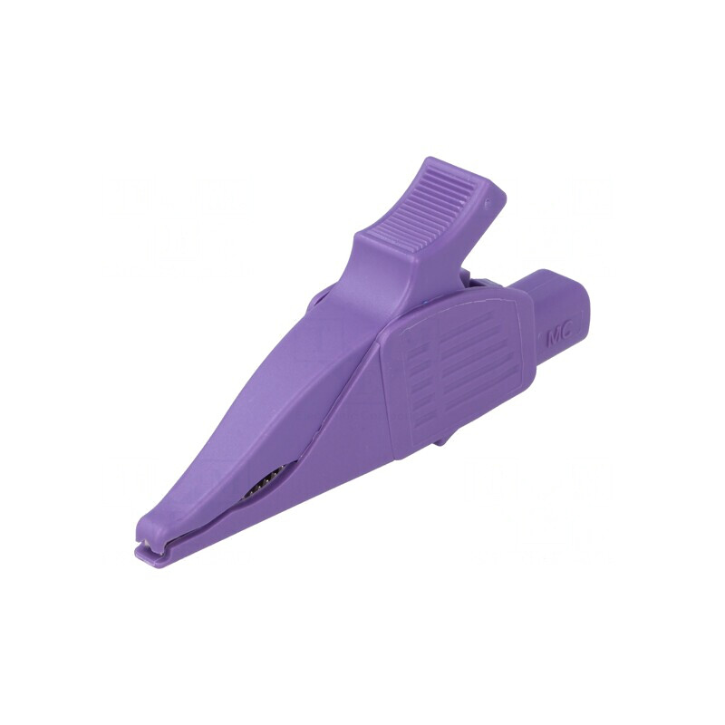 Bornă Crocodil Violet 32A 1kVDC 30mm | Electronic-mag.ro | Componente Electronice