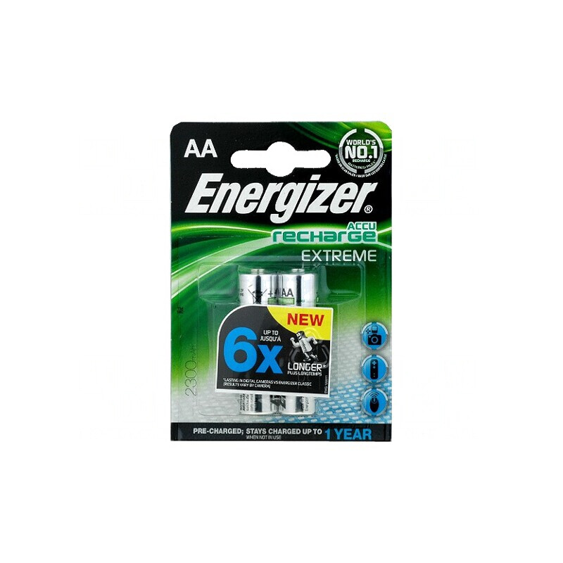 Baterii Reîncărcabile Ni-MH AA 2300mAh 2 Bucăți | Electronic-mag.ro | Componente Electronice