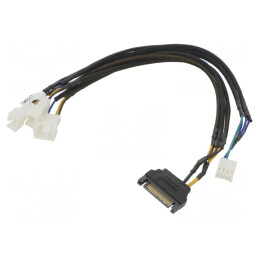Cablu Alimentare Ventilatoare 0.3m | Electronic-mag.ro | Componente Electronice