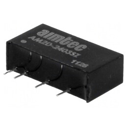 Convertor DC-DC 2W 21.6-26.4V la 3.3V 400mA | Electronic-mag.ro | Componente Electronice