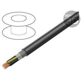 Cablu ÖLFLEX® ROBUST 215C 7G0,75mm2 Negru 300V/500V