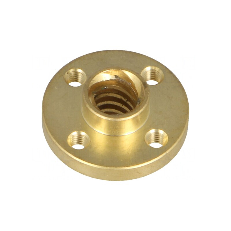 Piuliţă trapezoidală M3 8mm Pas 8 | Electronic-mag.ro | Componente Electronice