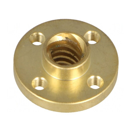 Piuliţă trapezoidală M3 8mm Pas 8 | Electronic-mag.ro | Componente Electronice