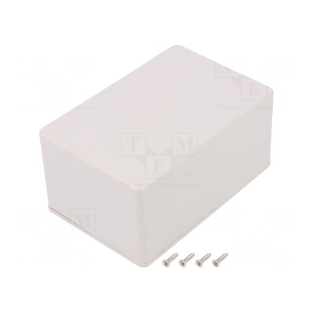 Carcasă universală ABS gri IP54 80x120x59mm | Electronic-mag.ro | Componente Electronice
