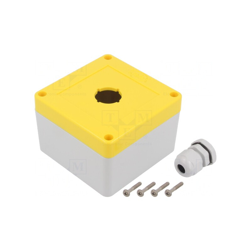 Carcasă ABS pentru pilot 90x90x60mm | Electronic-mag.ro | Componente Electronice Carcasă ABS pentru pilot 90x90x60mm | Electronic-mag.ro | Componente Electronice