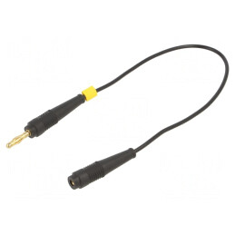 Prelungitor 19A Negru Aurit 0,25m PVC | Electronic-mag.ro | Componente Electronice
