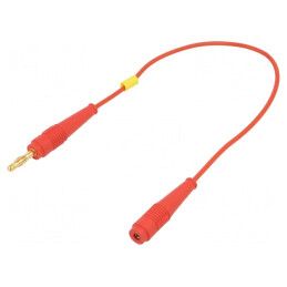 Prelungitor 19A Roșu Aurit 0,25m PVC | Electronic-mag.ro | Componente Electronice