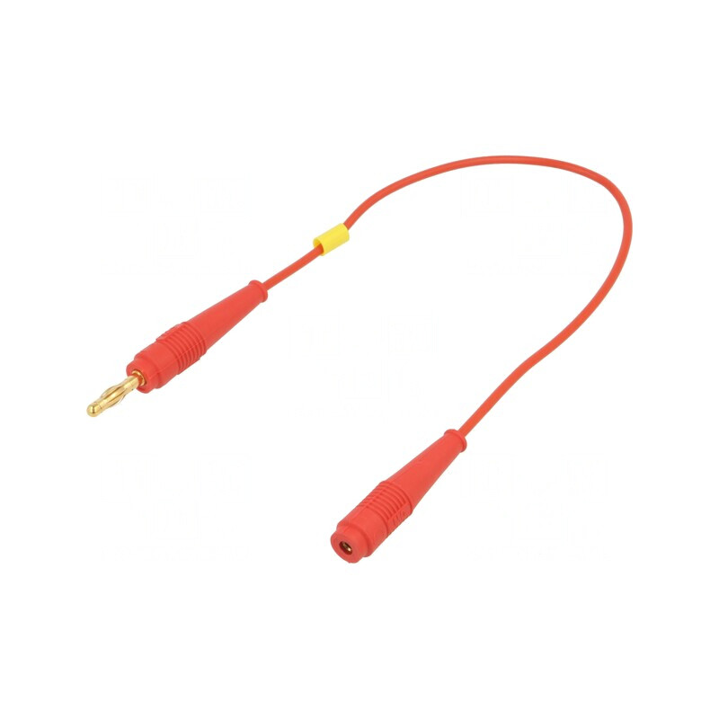 Prelungitor 19A Roșu Aurit 0,25m PVC | Electronic-mag.ro | Componente Electronice