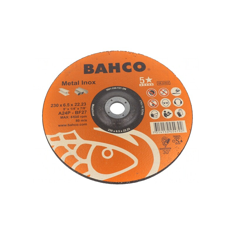 Disc de șlefuire 230mm 22,23mm 6,5mm | Electronic-mag.ro | Componente Electronice