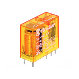 Releu electromagnetic DPDT 48VAC 15A | Electronic-mag.ro | Componente Electronice