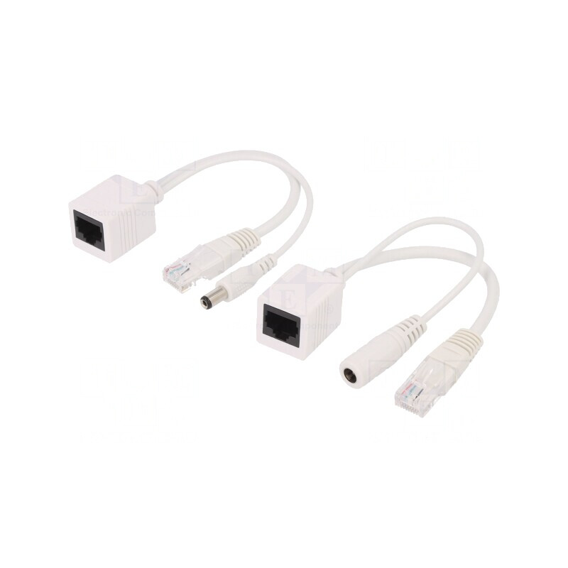 Set cabluri PoE alimentare prin Ethernet | Electronic-mag.ro | Componente Electronice