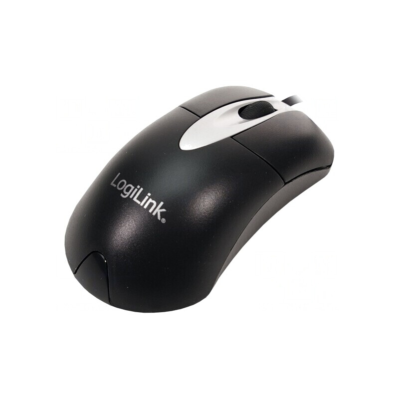 Mouse optic negru USB cu cablu 1,5m și 3 butoane | Electronic-mag.ro | Componente Electronice