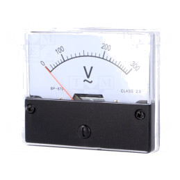 Voltmetru Panou 0-300V Ø52mm | Electronic-mag.ro | Componente Electronice