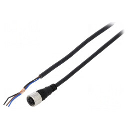 Cablu Conectare M12 3 PIN 2m PVC | Electronic-mag.ro | Componente Electronice
