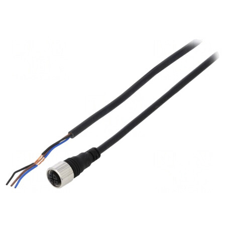 Cablu Conectare M12 3 PIN 2m PVC | Electronic-mag.ro | Componente Electronice