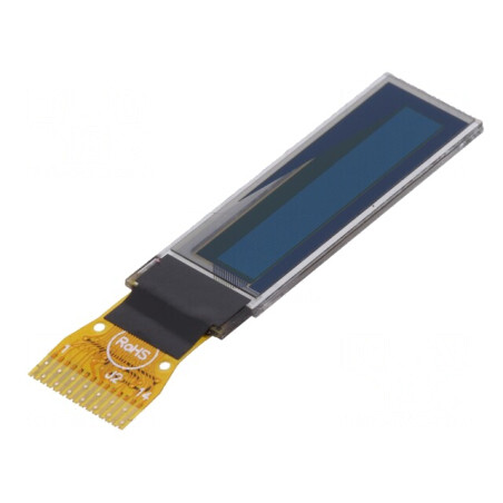 Display OLED Grafic 0.84 inch 96x16 Alb | Electronic-mag.ro | Componente Electronice