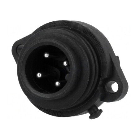 Conector Circular 4 PIN Terminal cu Șurub 400V | Electronic-mag.ro | Componente Electronice