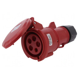 Conector AC trifazat 32A 380/415V Soclu Mamă | Electronic-mag.ro | Componente Electronice
