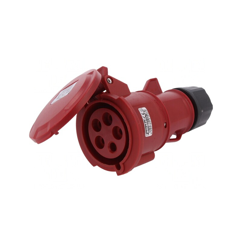 Conector AC trifazat 32A 380/415V Soclu Mamă | Electronic-mag.ro | Componente Electronice