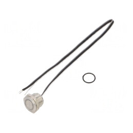 Comutator anti-vandalism 16mm IP65 50mA 24V | Electronic-mag.ro | Componente Electronice