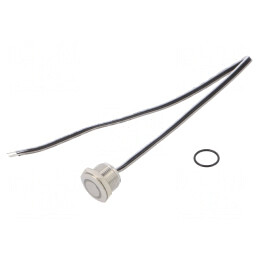 Comutator Anti-Vandalism SPST-NO 50mA 24V IP65 Ø16mm | Electronic-mag.ro | Componente Electronice